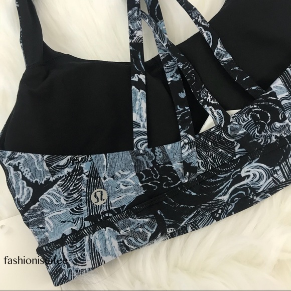 NWT lululemon energy bra eternal wave starlight 6 - Picture 3 of 7